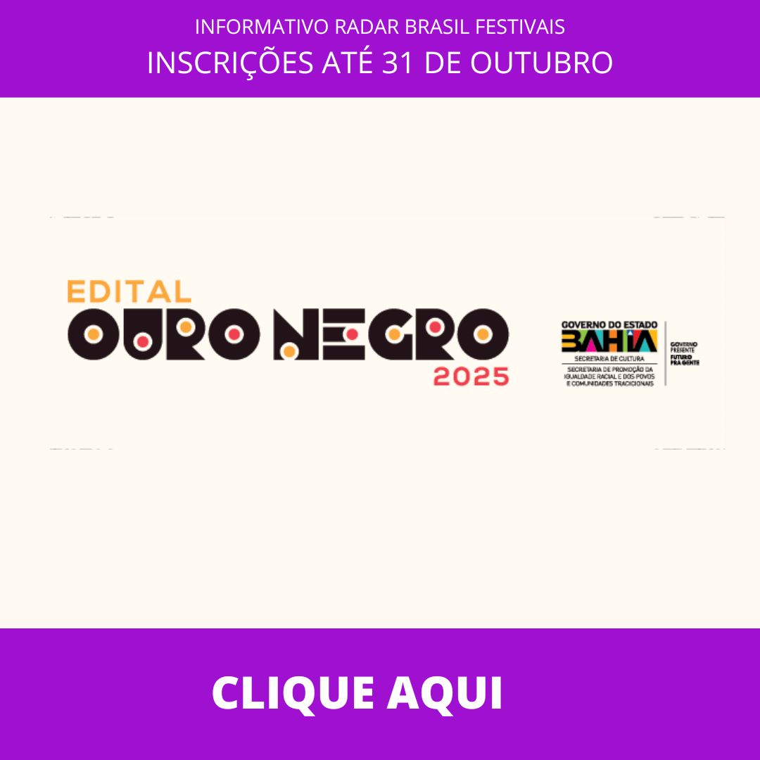 edital ouro negro